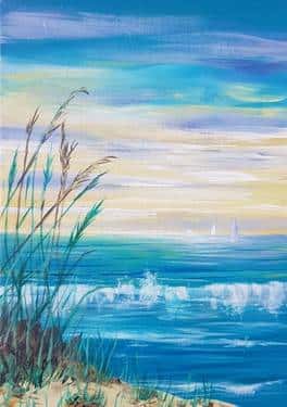 Sunset Sailboats