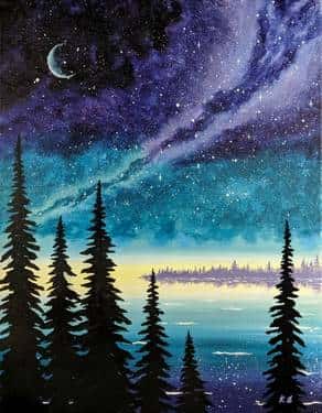 Twilight Galaxy Sky