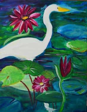 Egret in Rio