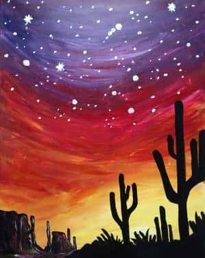 Luminous Wild Desert