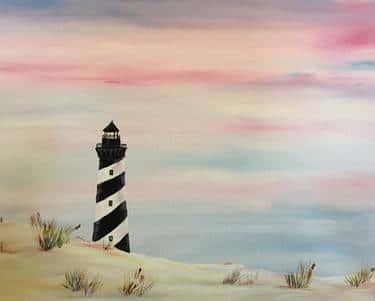 Lighthouse at Dawn