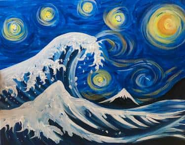 Wavy wavy night