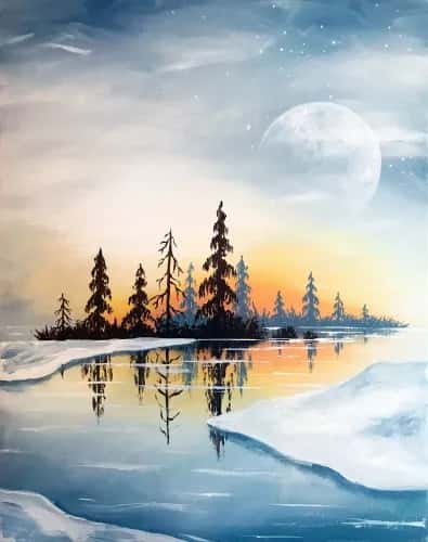 Crisp Winter Lake