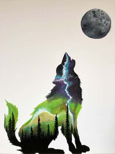 Spaced Out Wolf