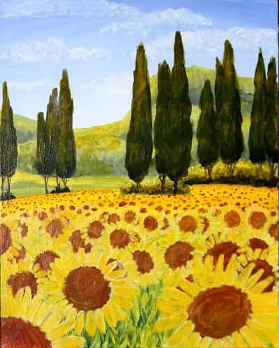 Sunflower Fields Forever