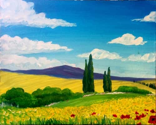 Tuscany Summer Fields II