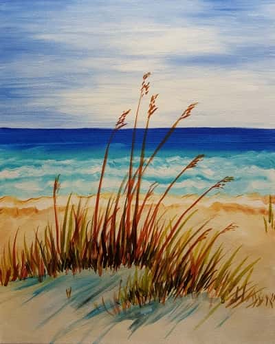 Peaceful Beach Afternoon