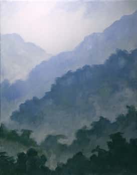 Hazy Mountains