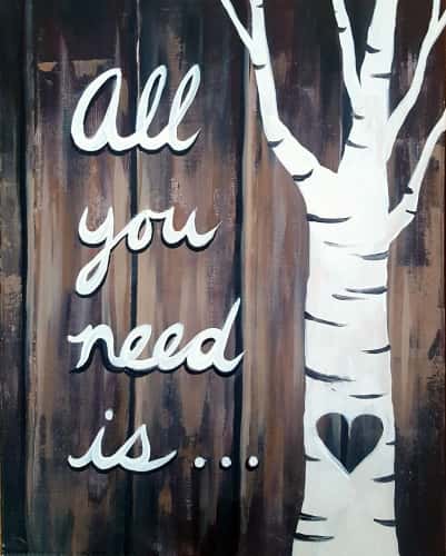 Need More Love Sign