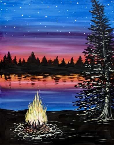 Lakeside Campfire II