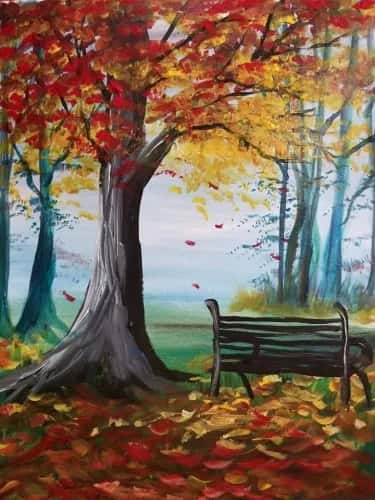 Waiting on Park Bench