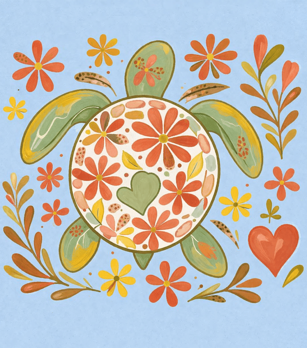 Spring Turtle Bloom