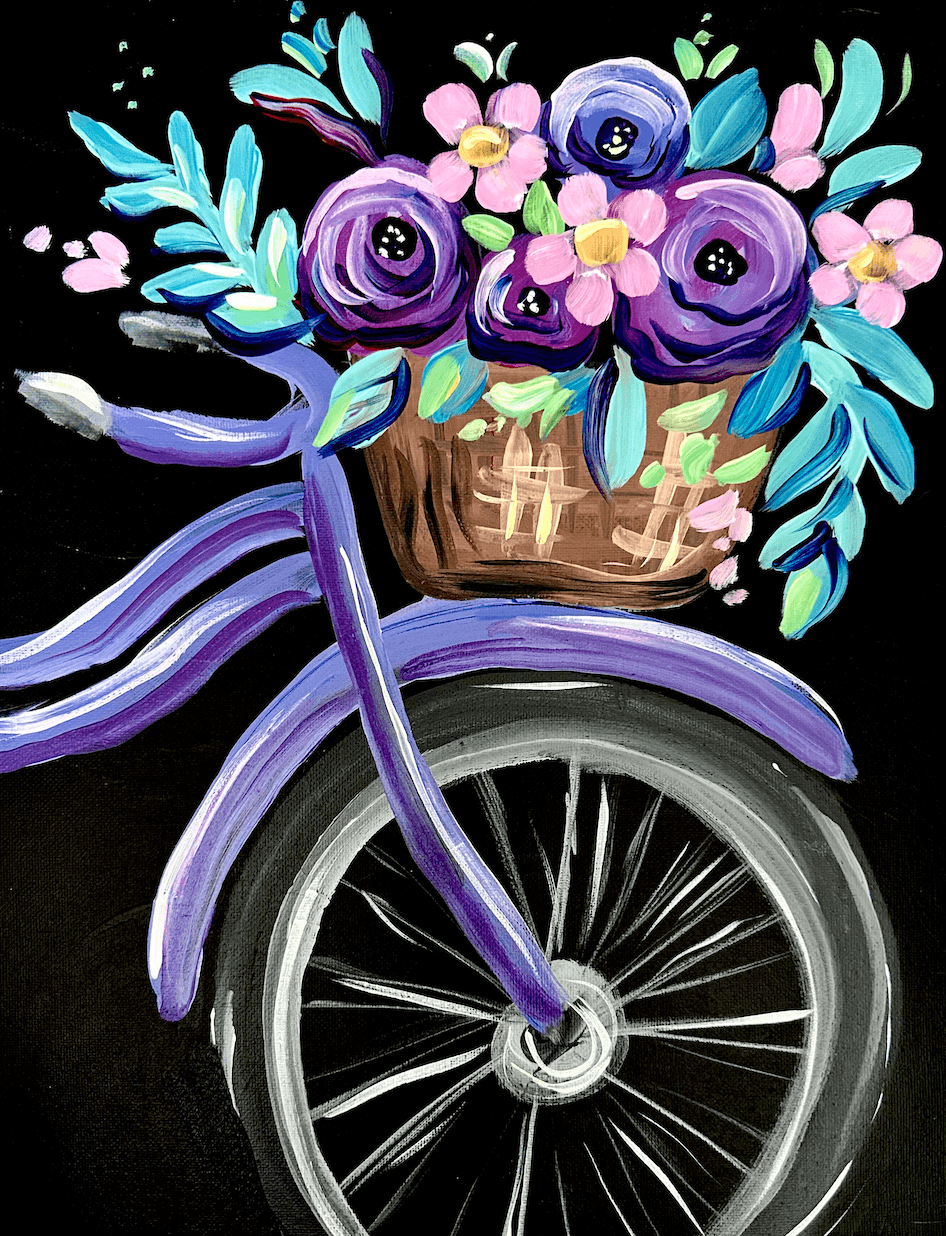 Lavender Bicycle 