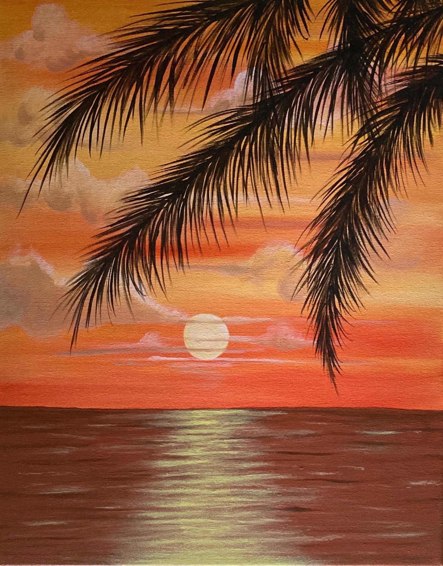 Hot Summer Sunset