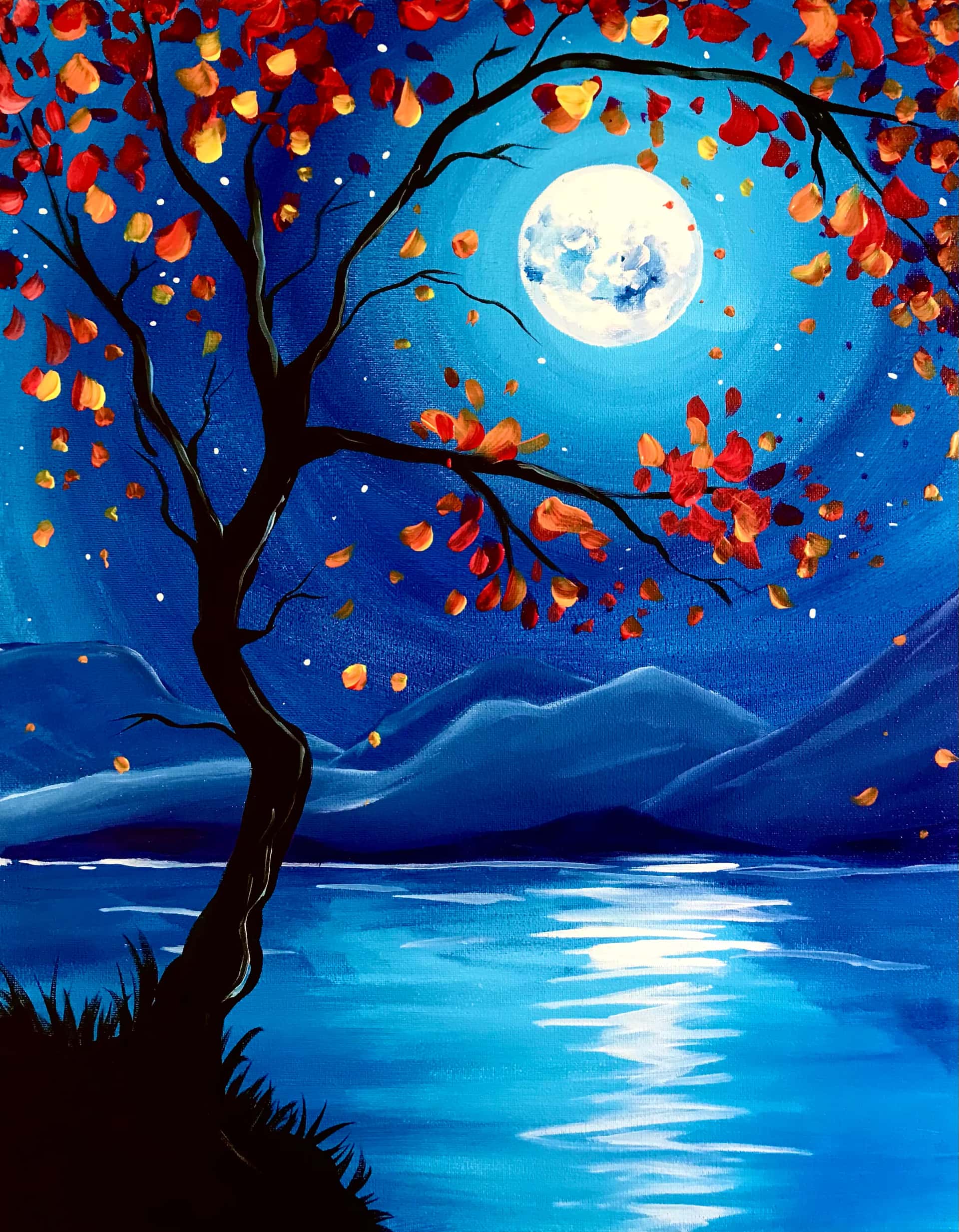 Full Moon in Fall 