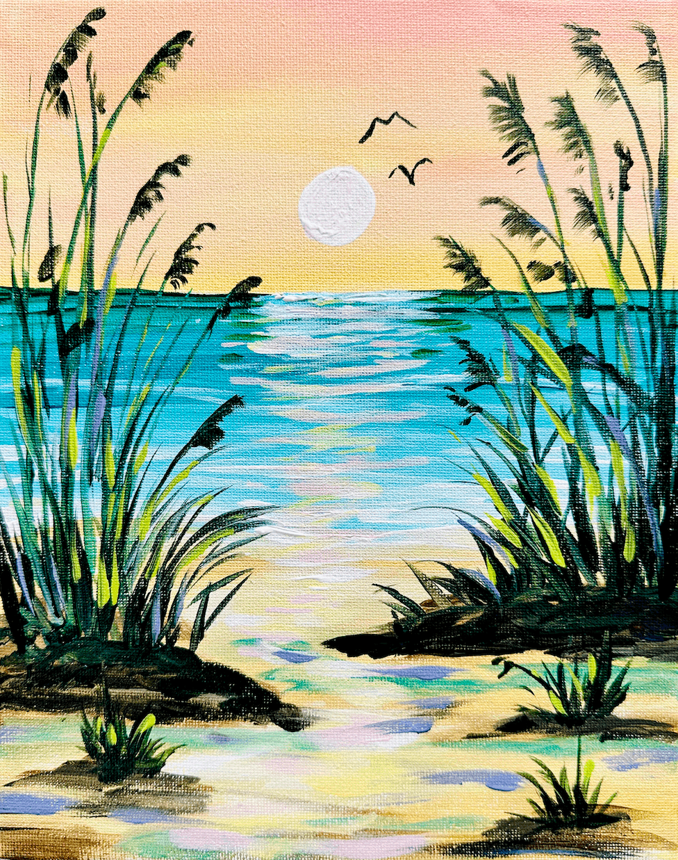 Warm Sunset Beach