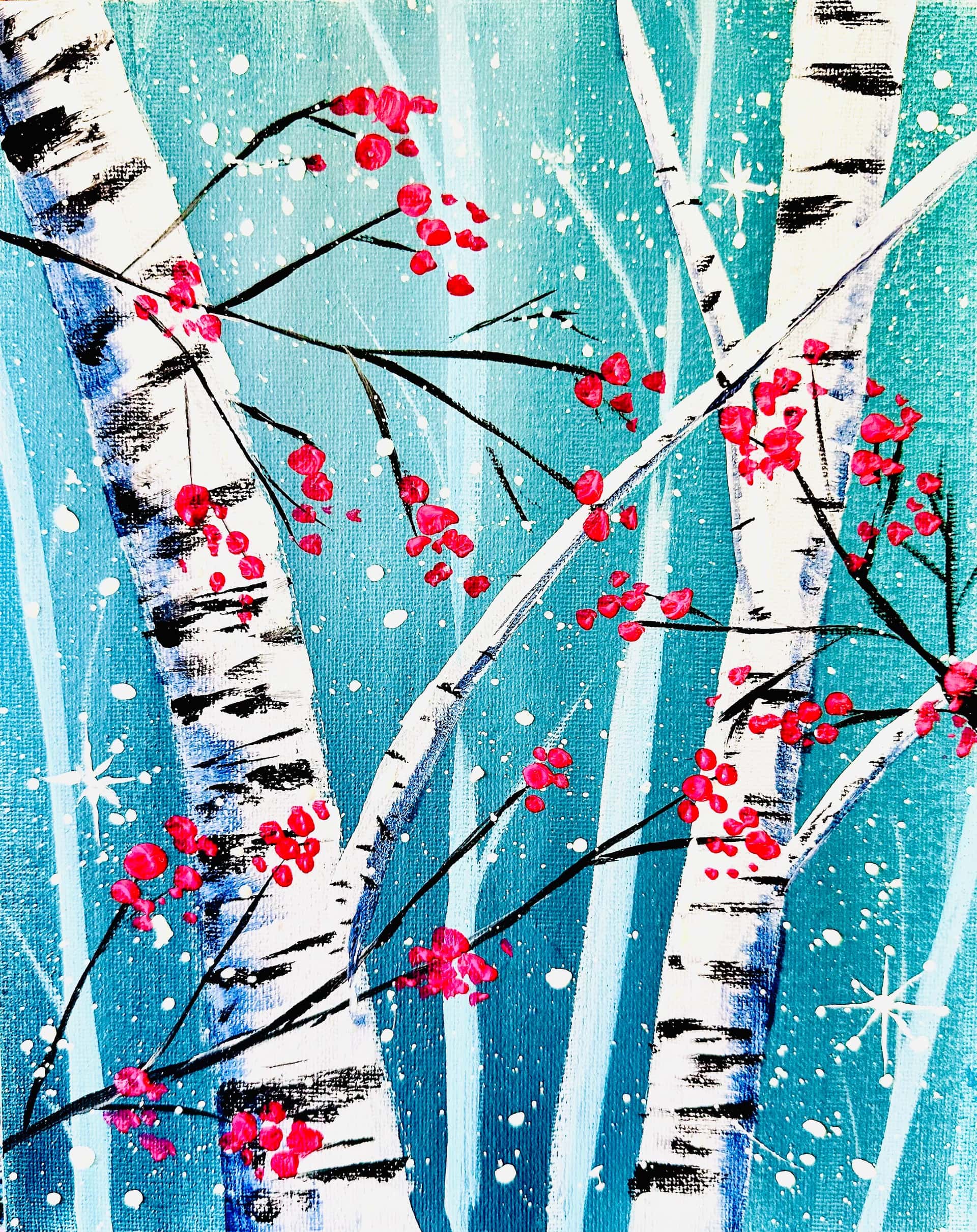 Winter Berry Birch