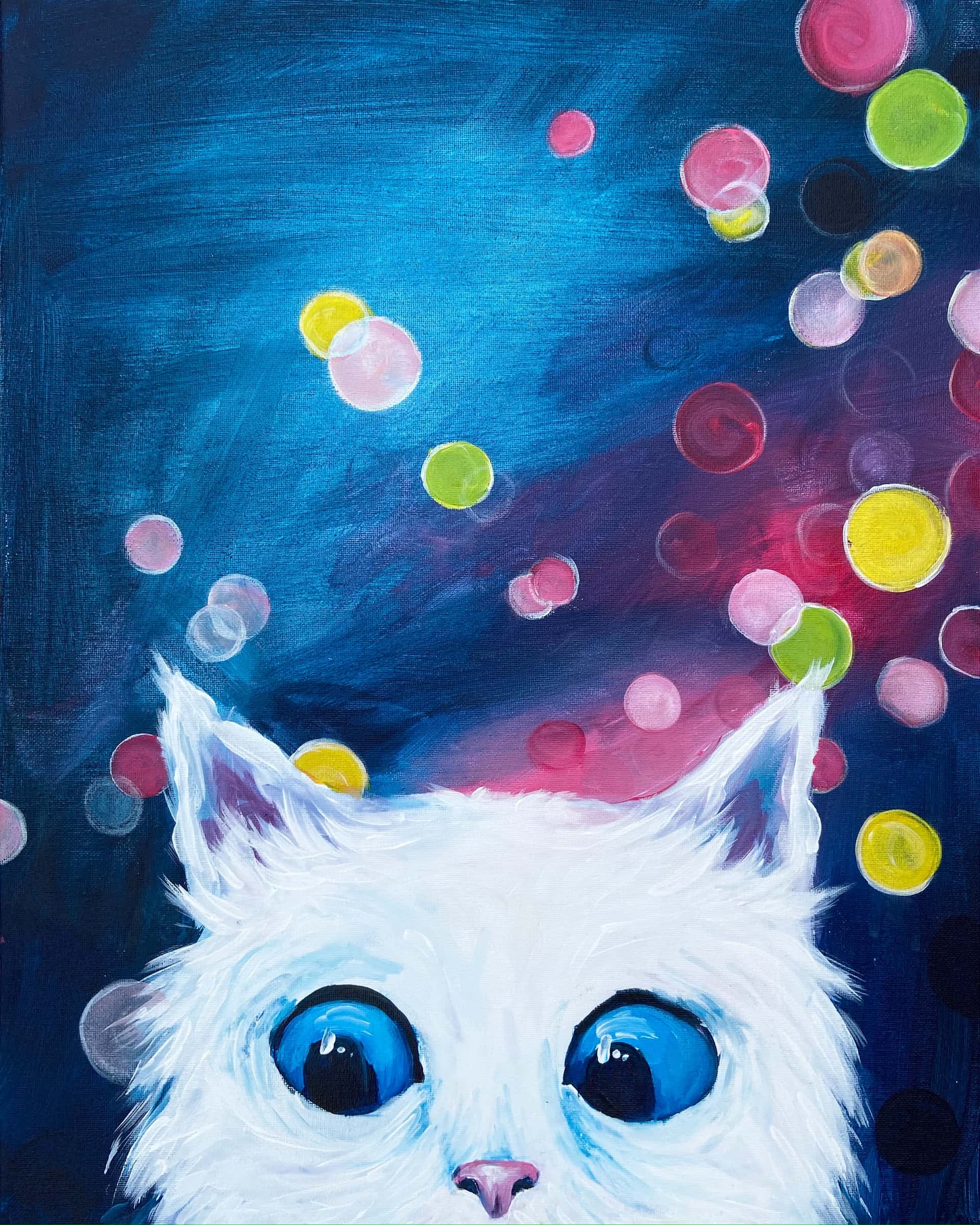 Bokeh Cat