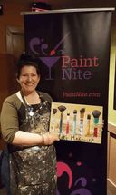 Natalie Voytek, Paint Nite artist in Glen Burnie