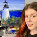 Lindsey Sniffin, Paint Nite artist in Bloomfield