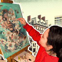 Eve Arce, Paint Nite artist in MEDFORD