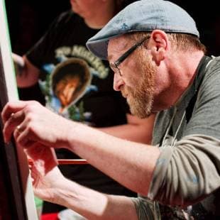 Rob's Brushes & Brews #TeamCreativeMagic - PaintNite artist profile image