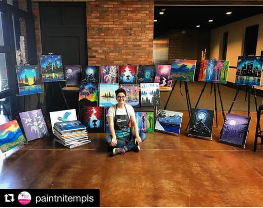 undefined, Paint Nite artist in Minneapolis