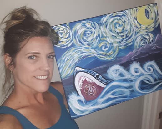 ANGELA KIMBLE, Paint Nite artist in Glendale