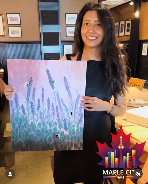 Hiral Panchal3, Paint Nite artist in Mississauga