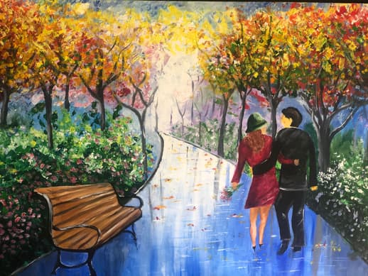 Odette’s Art Gigs, Paint Nite artist in Stouffville