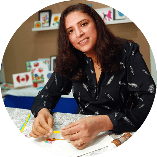 Deepa Krishnan, Paint Nite artist in Mississauga