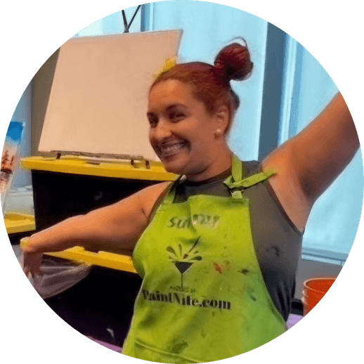 Creative Sunshine (Sunny!) #Team Creative Magic, Paint Nite artist in Kanata 