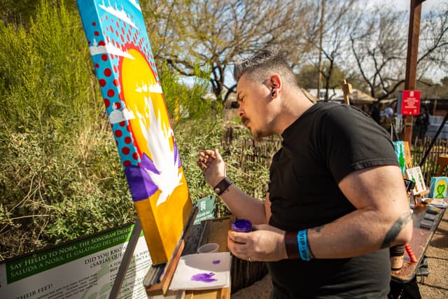 Jesse Perry, Paint Nite artist in PHOENIX