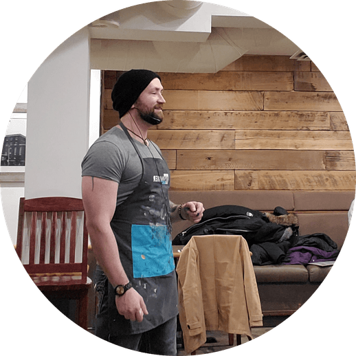 Joshua: Paint On, Paint Nite artist in Edmonton