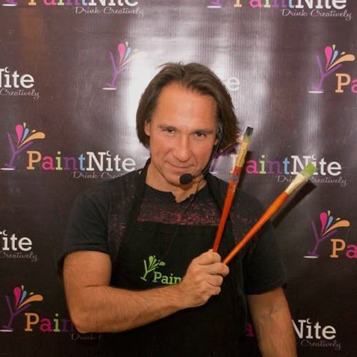 Tomas Stiegwardt, Paint Nite artist in New York