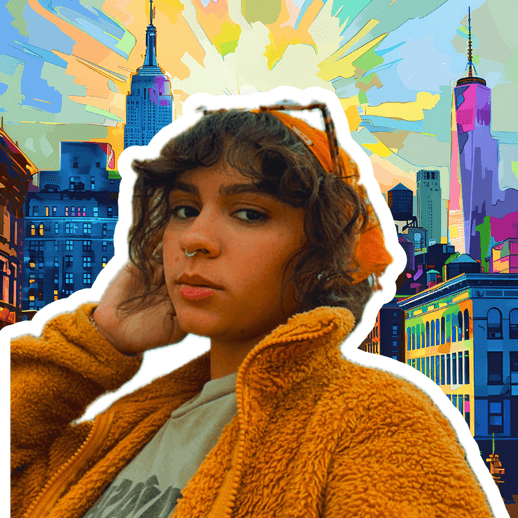 Ashley Jelisa, Paint Nite artist in Yonkers