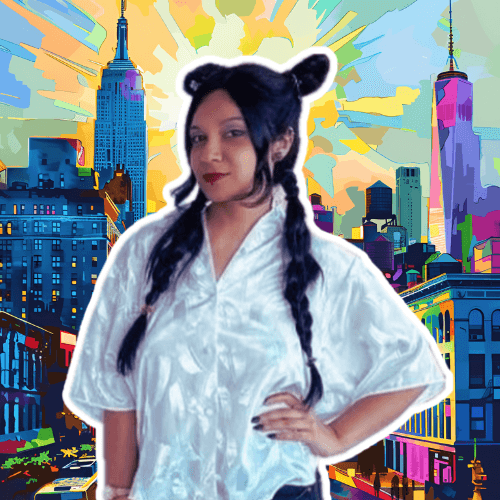 Erika Kafure, Paint Nite artist in Long Island City