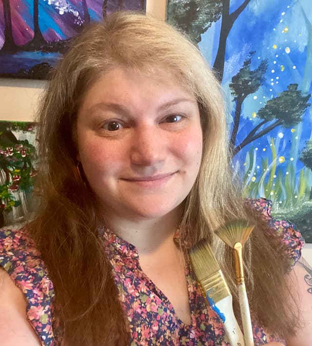 Musi Lisa Kilic, Paint Nite artist in Brooklyn