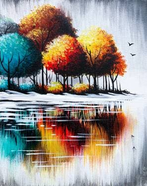 Bright Autumn  - Paint and sip event at Mossop's Social House in Toronto , ON - PaintNite.com