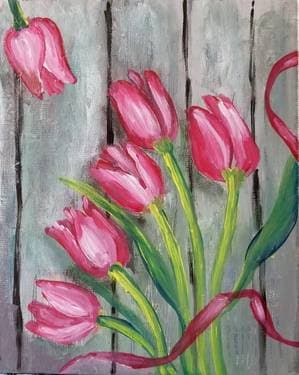 Tulip Bouquet with Michelle Ducasse