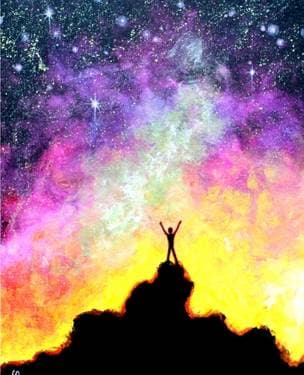 Feel Good Galaxy - Paint Nite event in Regina, SK