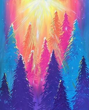 Magical Moment - Paint and sip event at Best Western Premier at Fisher's Landing  in VANCOUVER, WA - PaintNite.com