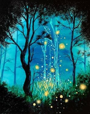 There Is Magic - Paint and sip event at Nostra Tavola  in Vancouver, WA - PaintNite.com