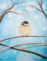 Chickadees Snowfall thumbnail