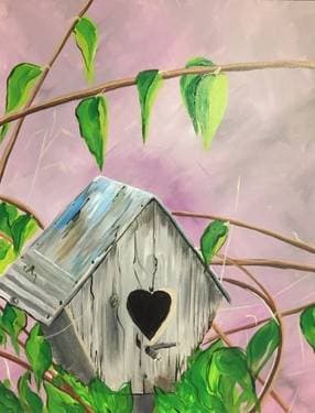 Vacant Birdhouse with Joyce (Of Art!!) Team Creative Magic