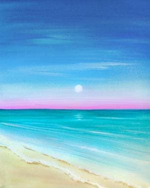 Beach Dreams - Paint and sip event at Ventura Coast Brewing Company in Ventura, CA - PaintNite.com