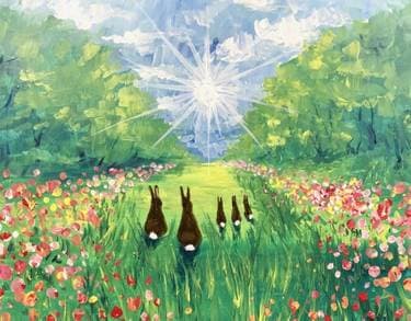 Cottontail Meadow - Paint Nite event in Mountain View, CA