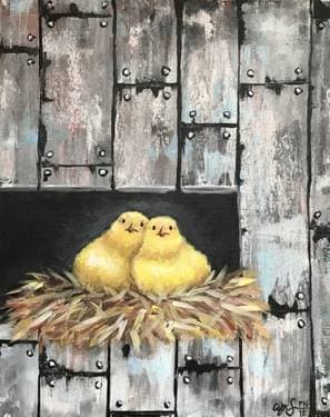 Spring Chickies - Paint Nite event in Ancaster , ON