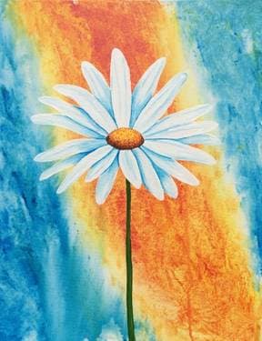 Dazed Daisy - Paint and sip event at Barleycorn's Brewhouse in Wilder, KY - PaintNite.com