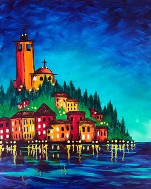 European Dreams - Paint Nite event in Winnipeg, MB